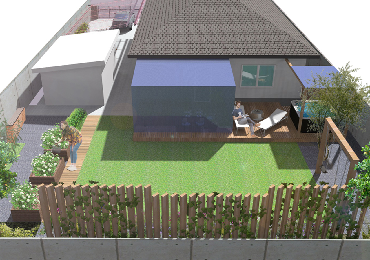 Ukážka projektu záhrady 6